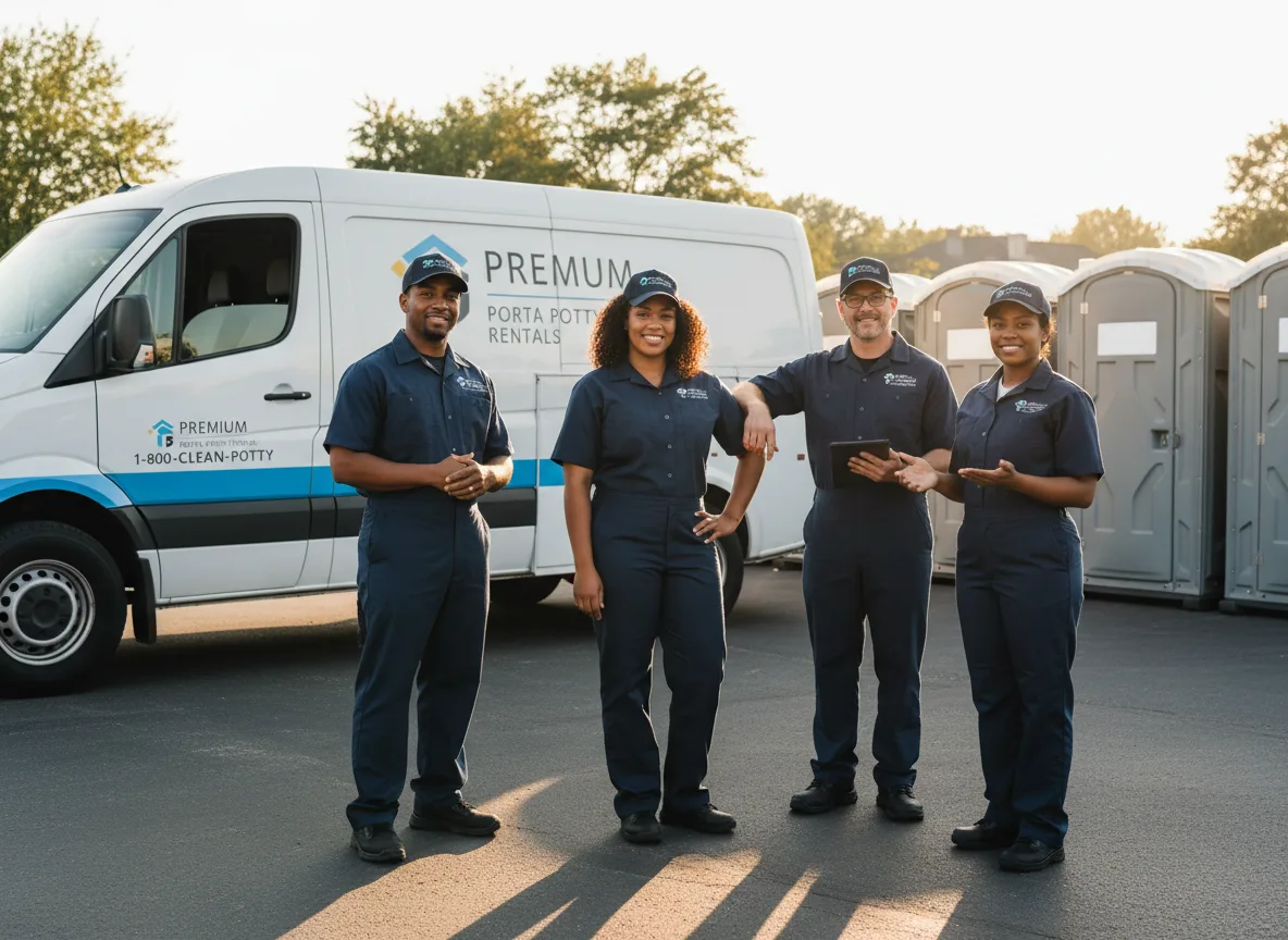 VIP Portable Toilets company in Moxahala, OH